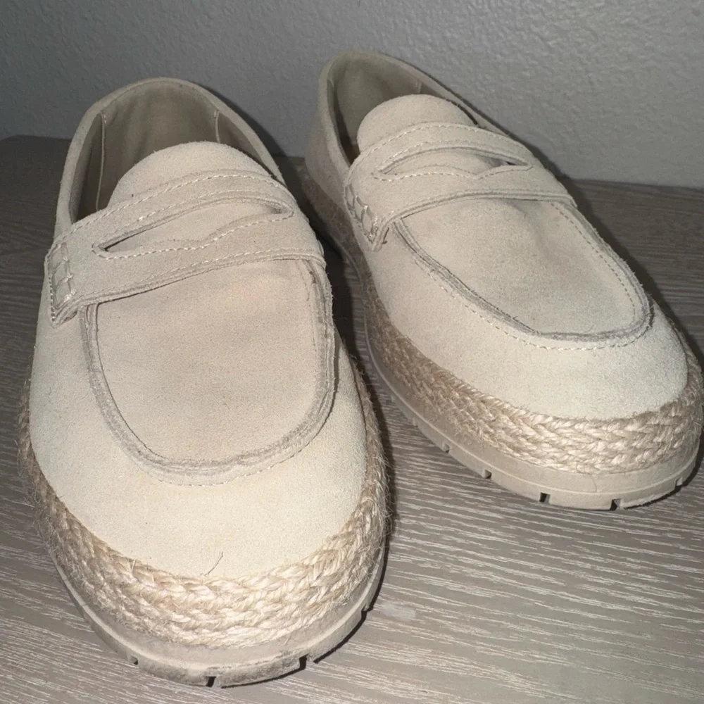 Zara suede espadrille